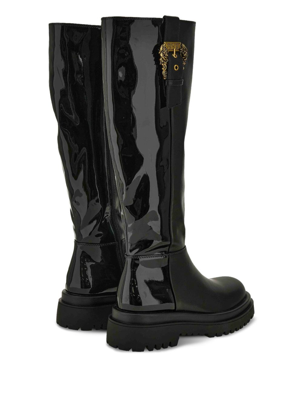 buckle-embellished boots - 3