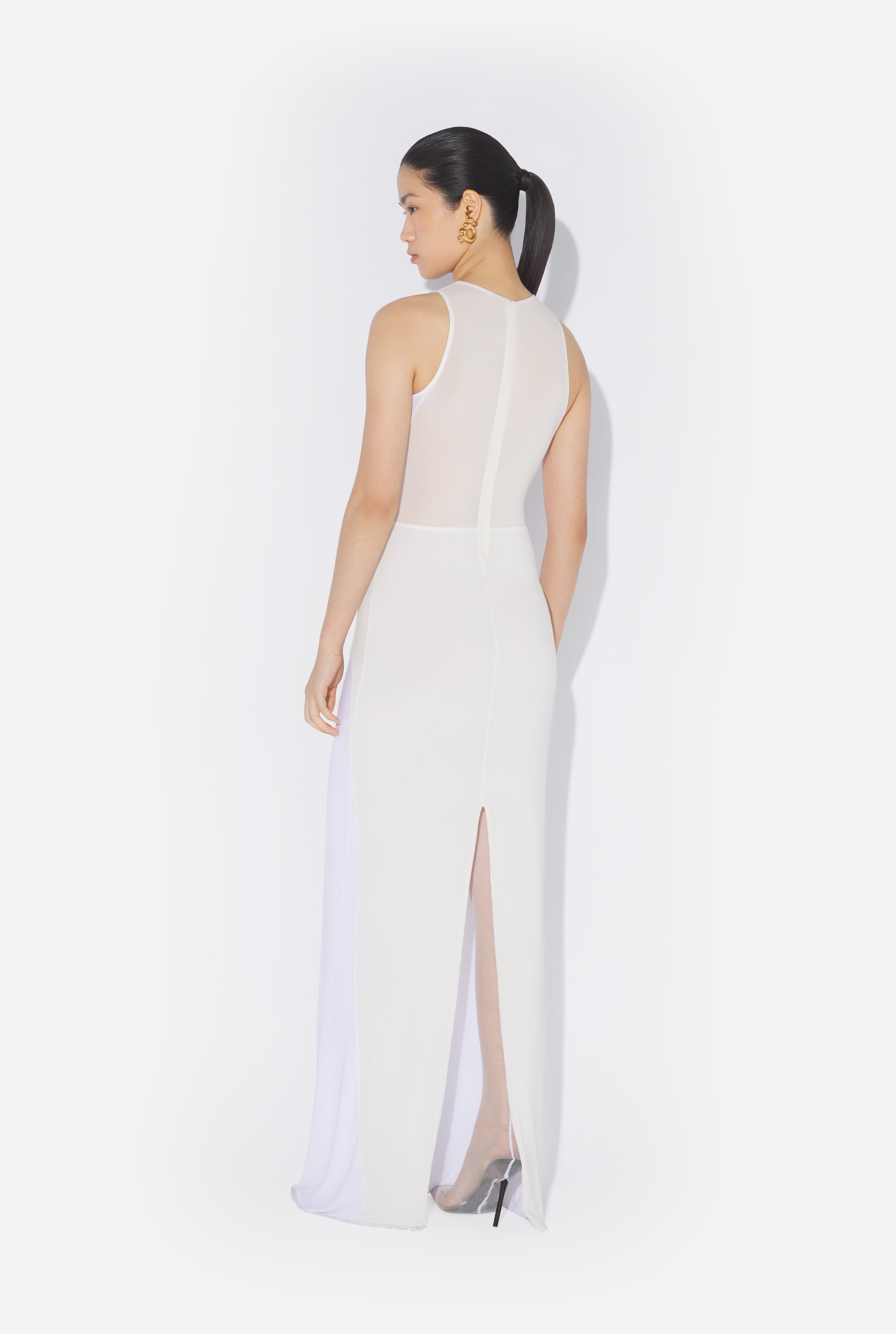 THE WHITE CONICAL DRESS - 2
