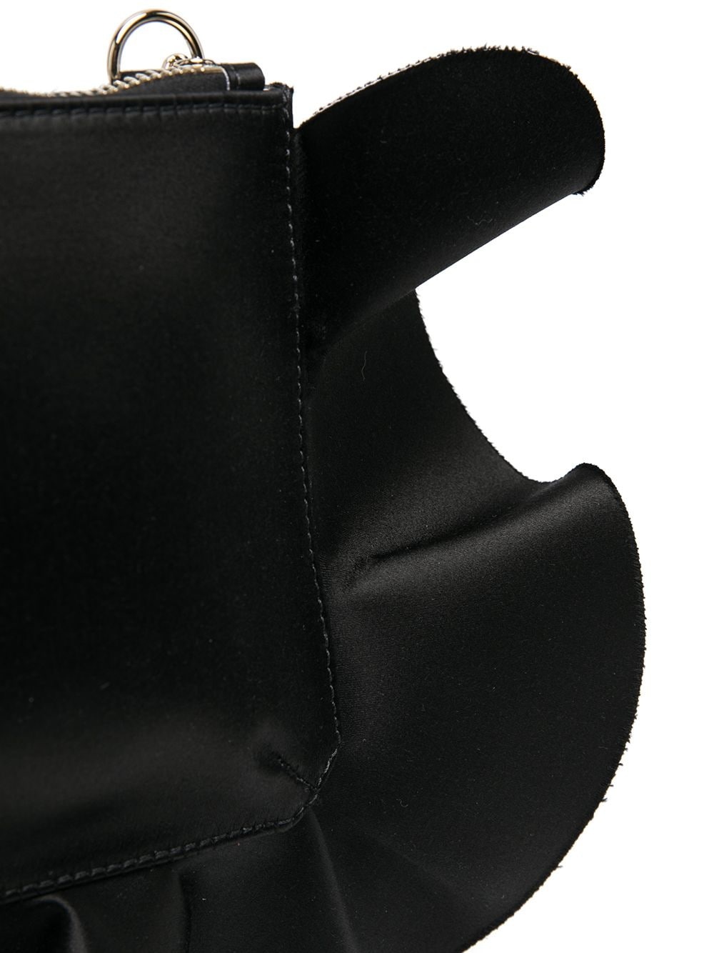 ruffle-detail shoulder bag - 4