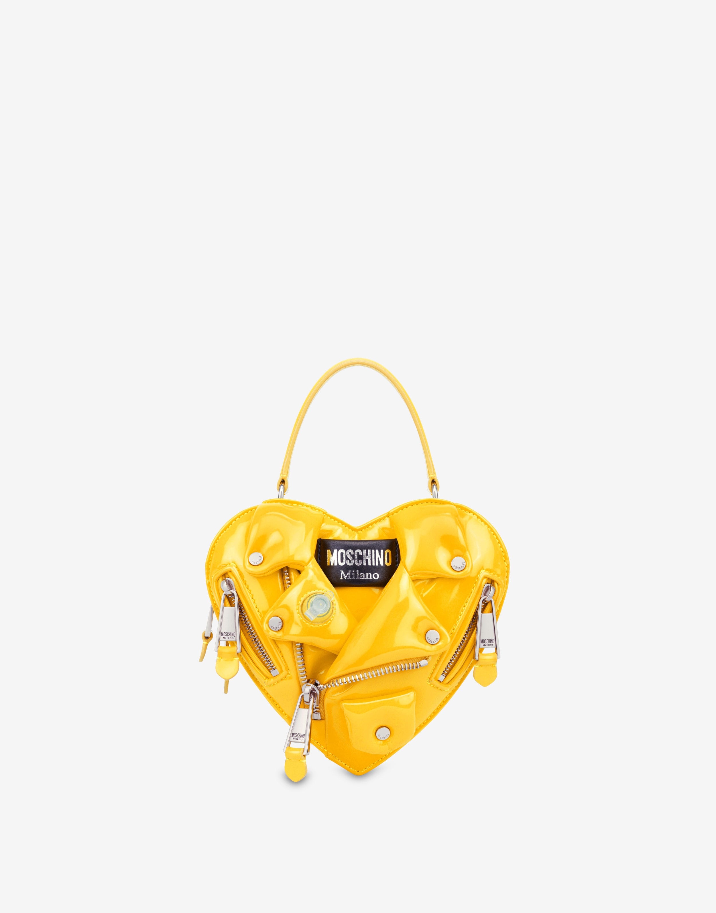 INFLATABLE EFFECT HEART BIKER BAG - 1