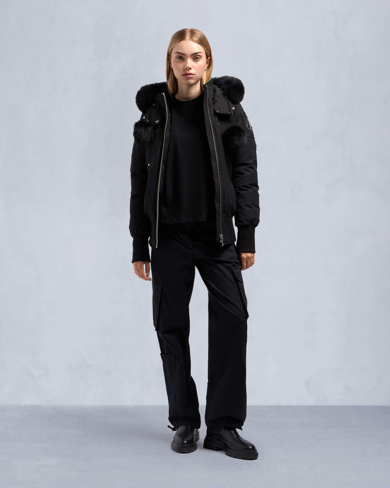 MOOSE KNUCKLES ORIGINAL DEBBIE BOMBER FUR outlook