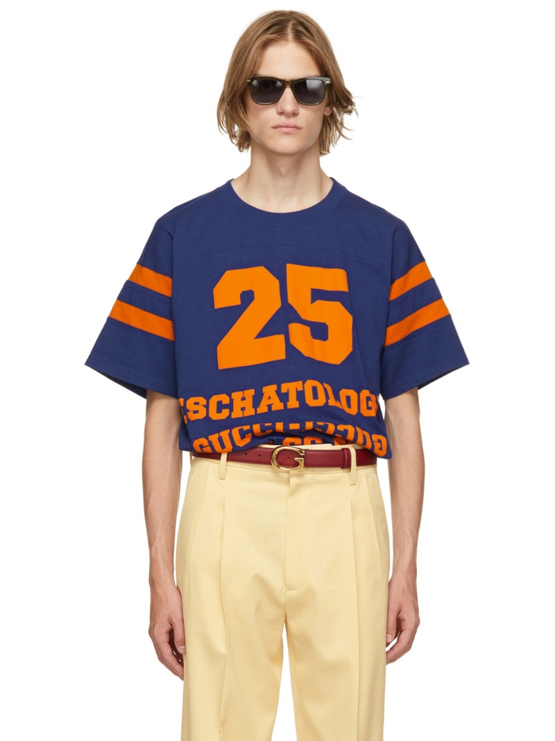 Blue '25 Gucci Eschatology & Blind For Love 1921' T-Shirt - 1