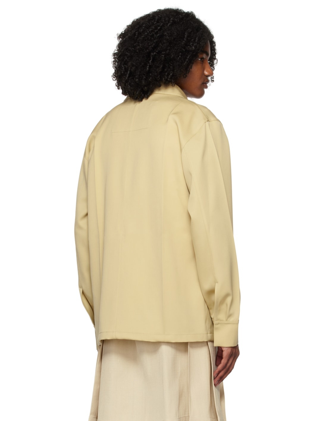 Tan Zip Jacket - 3