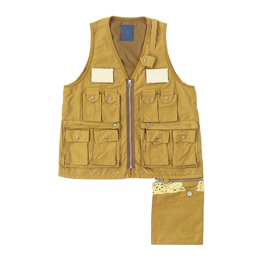 PILAR FISHERMAN VEST MUSTARD - 1