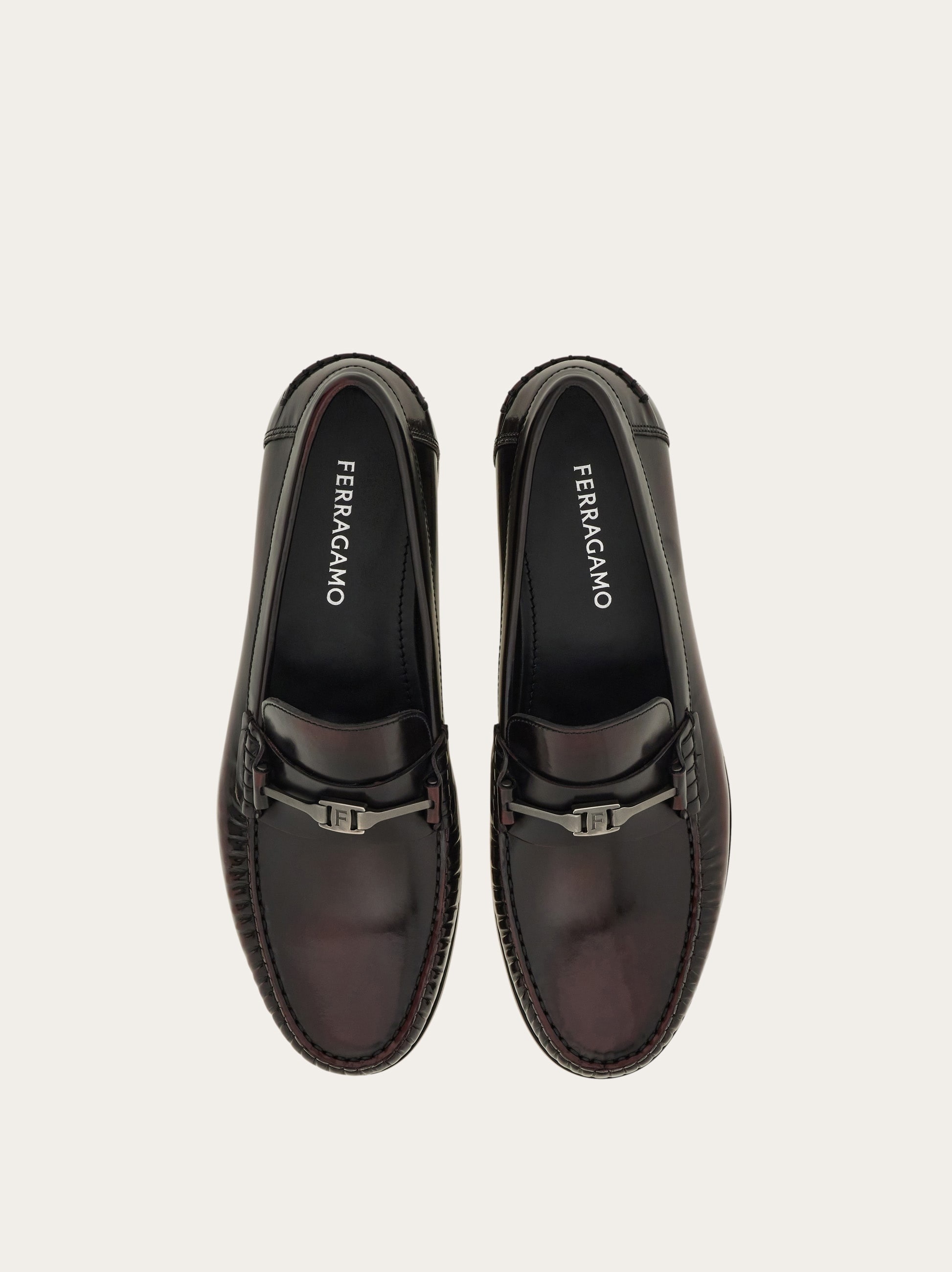 F buckle loafer - 2