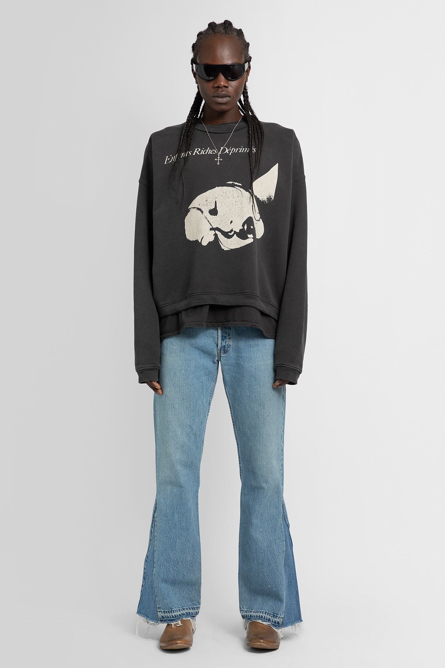 ENFANTS RICHES DÉPRIMÉS MAN BLACK SWEATSHIRTS - 4