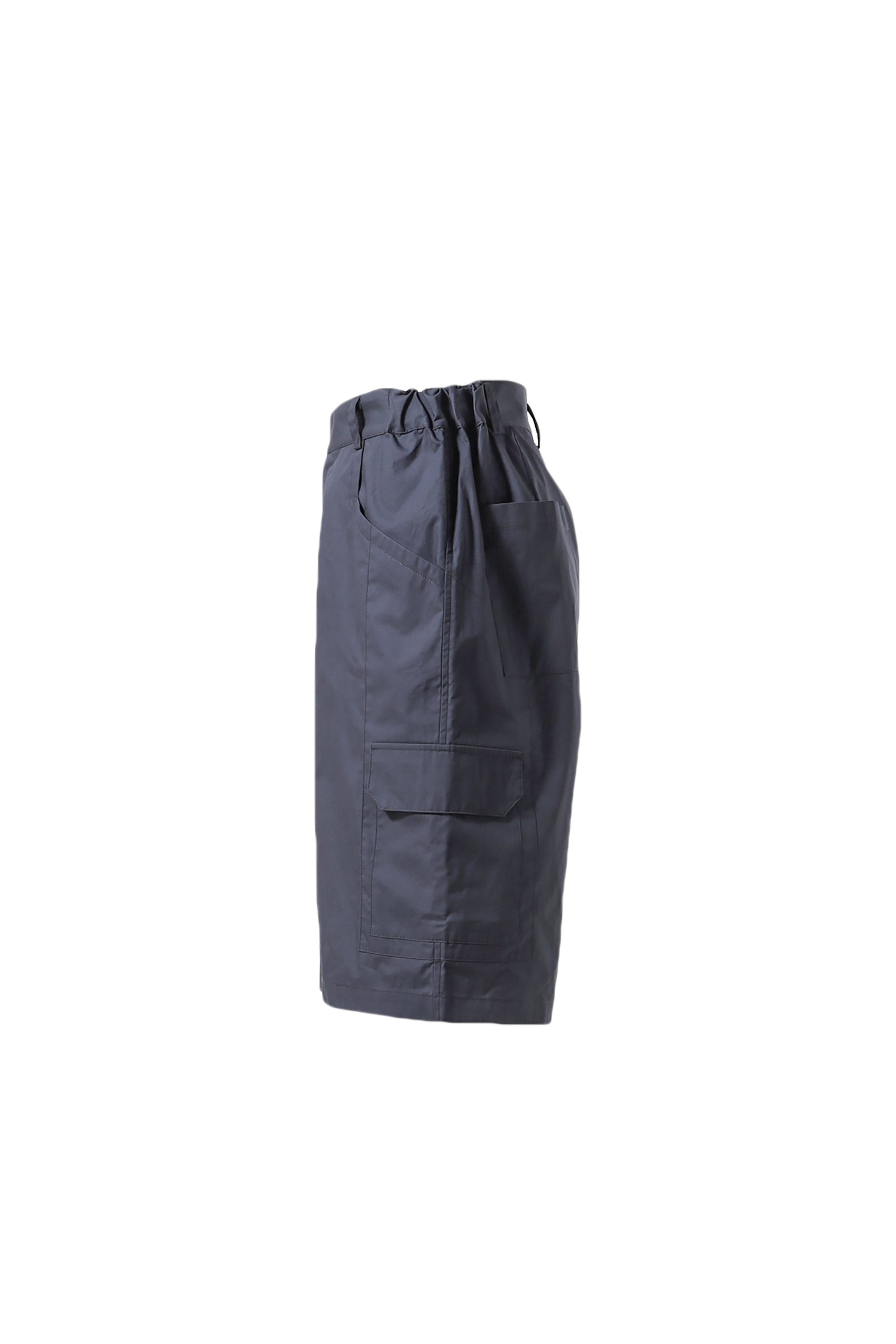 POPLIN CARGO SHORTS / CONVOY GRY - 7