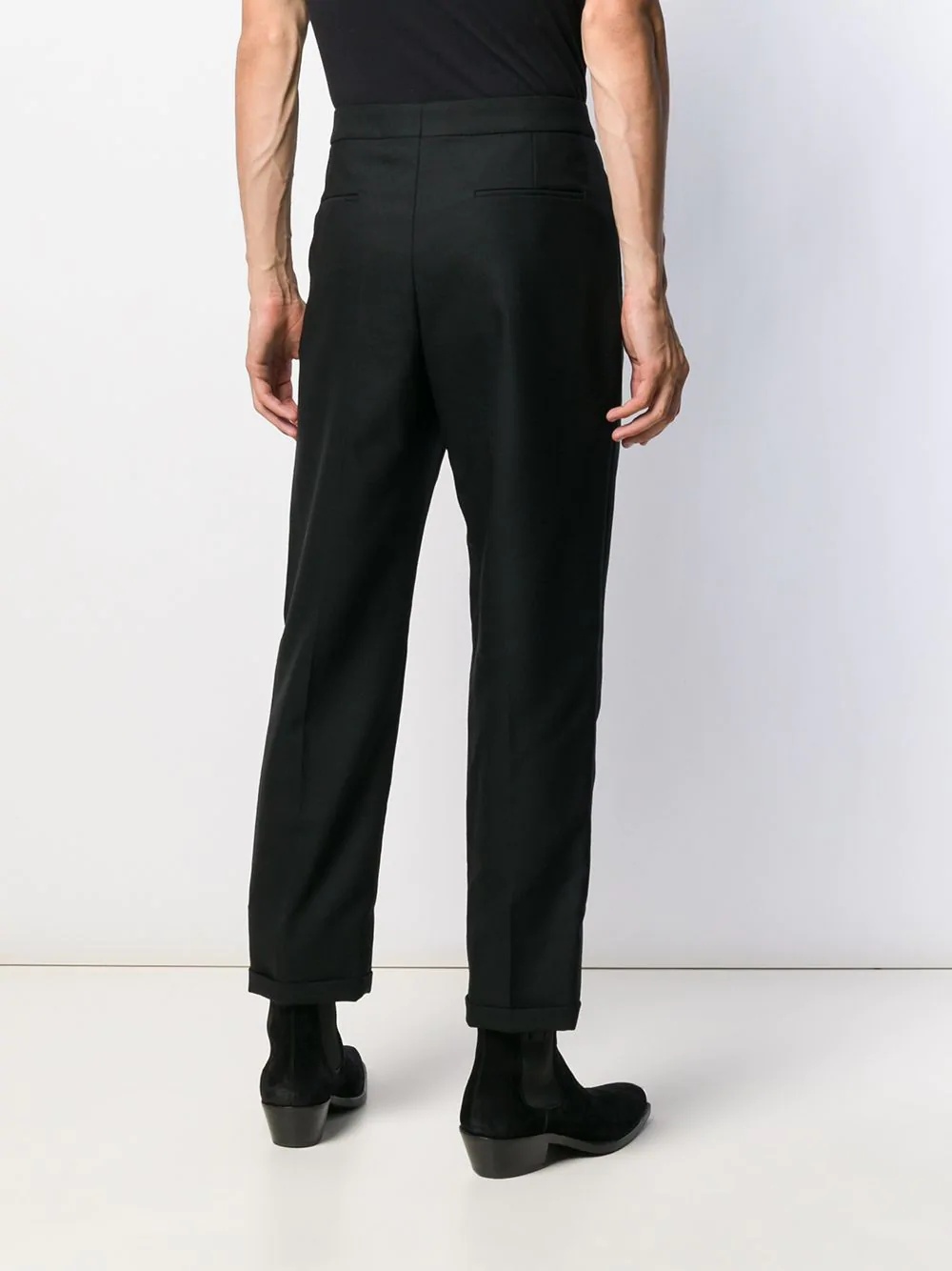 tailored cropped trousers - 4