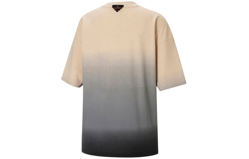 PUMA (WMNS) PUMA x PRONOUNCE W Graphic Tee Tie-dyed Causual Sports Female Khaki 532149-20 outlook