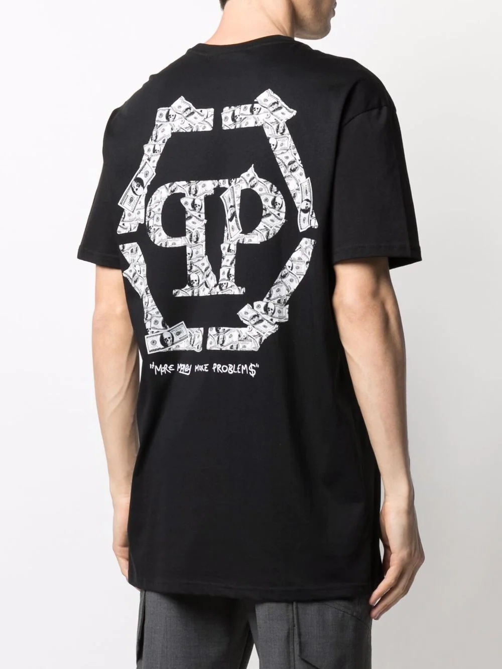 graphic-print logo T-shirt - 4