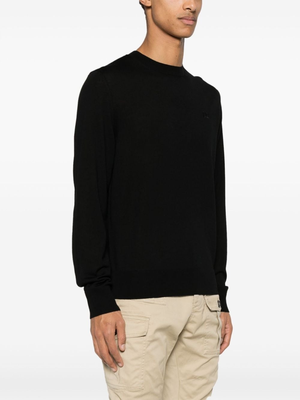 D2 virgin wool jumper - 3