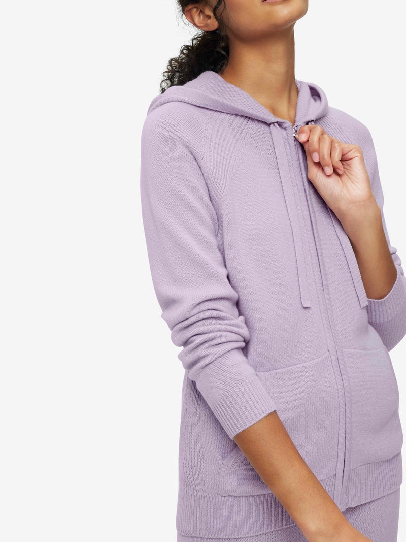 Women's Hoodie Daphne Cashmere Lilac - 2