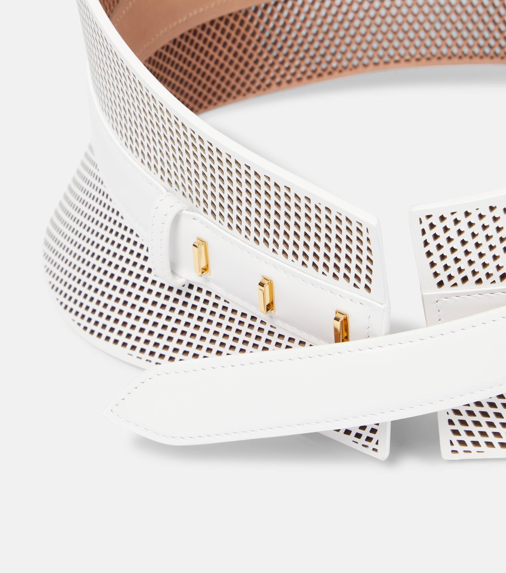 Neo Bustier leather belt - 4