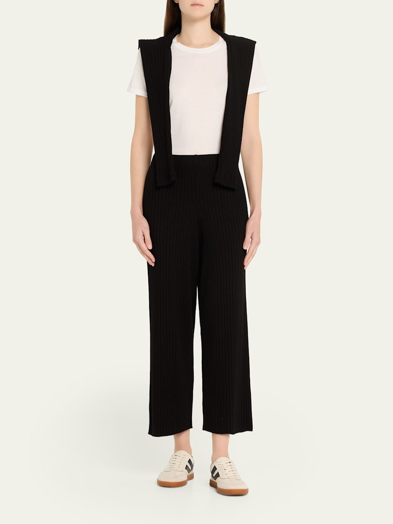 Vince Oasis Mixed Leather Retro Sneakers outlook