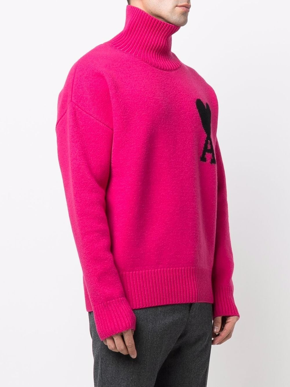 Ami de Coeur roll-neck jumper - 4