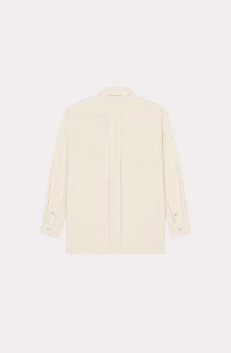 'BOKE FLOWER' Crest oversized shirt 6