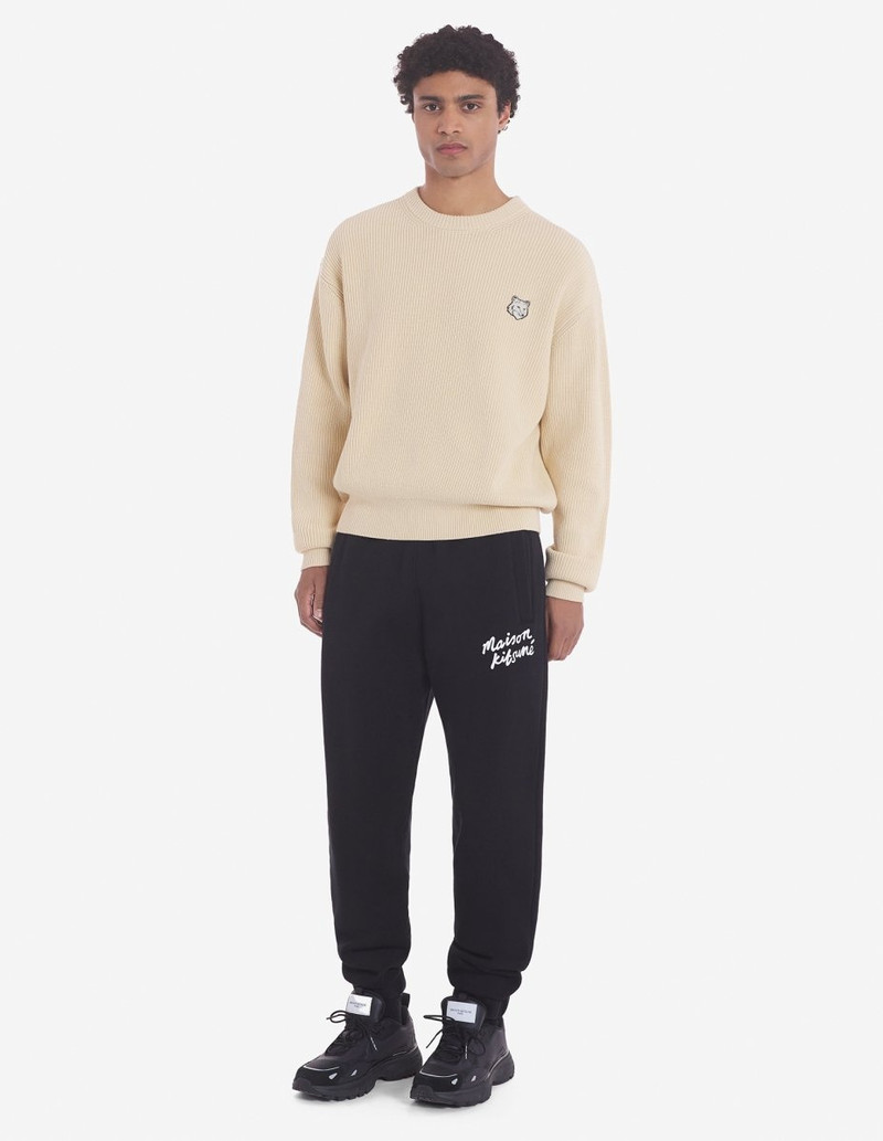 Maison Kitsuné MAISON KITSUNE HANDWRITING COMFORT JOG PANTS outlook