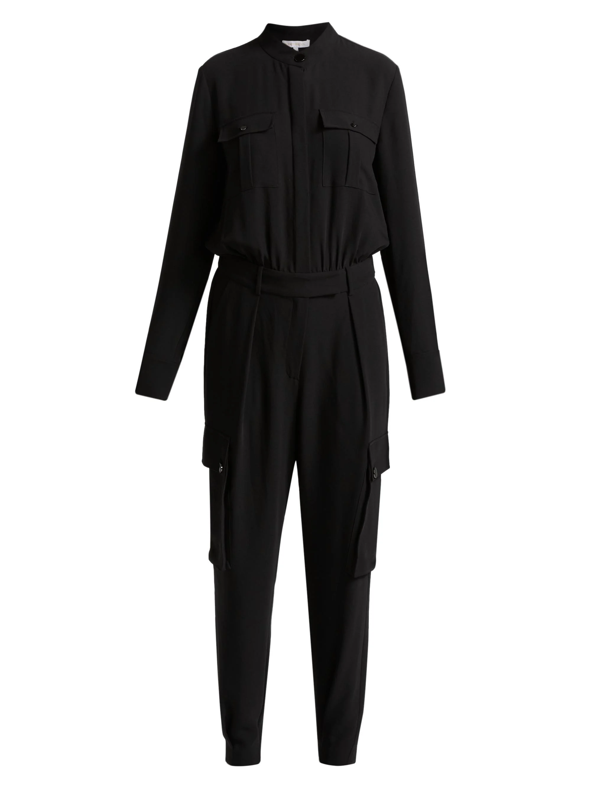 Women's Onyx Utility Jumpsuit - Black - 1