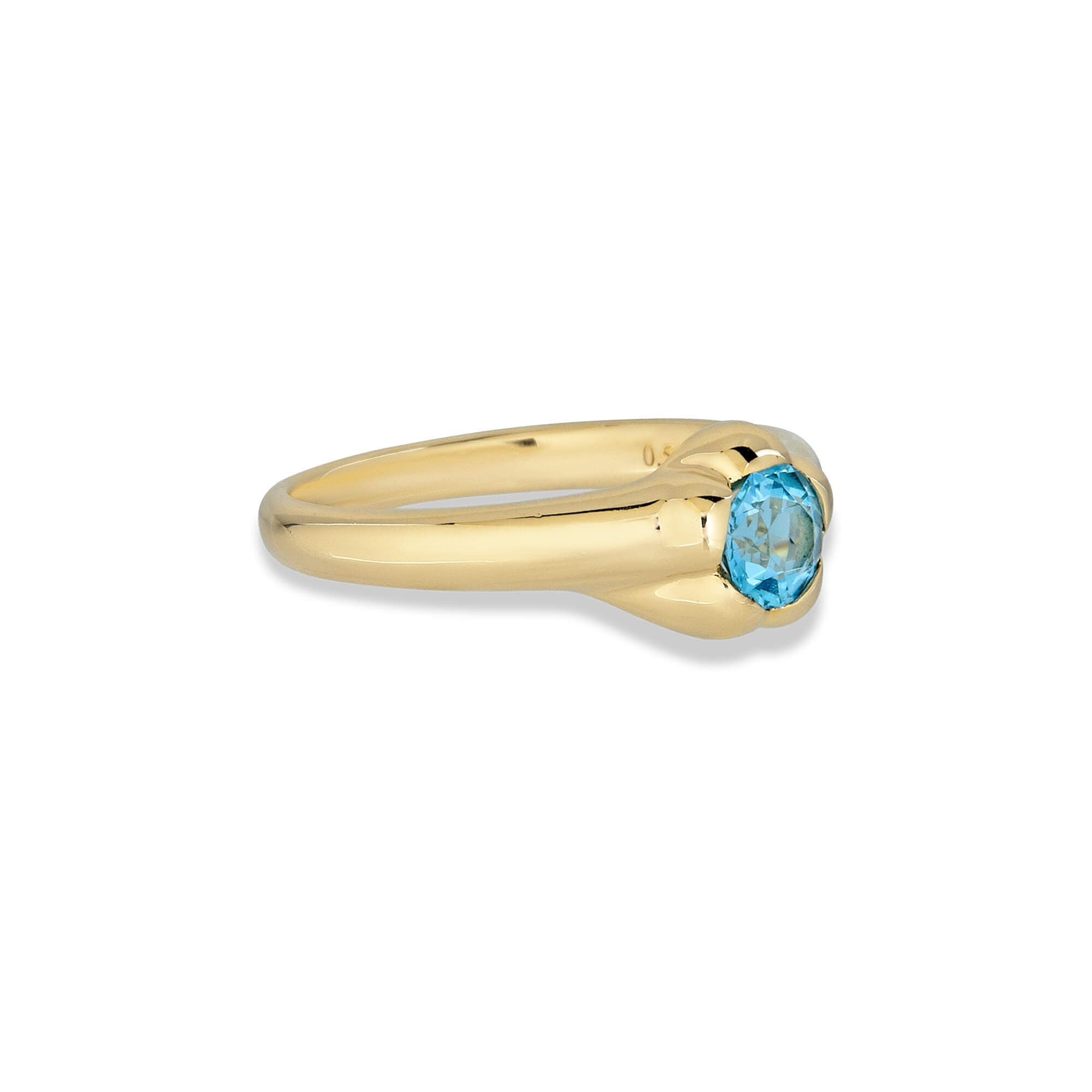 Morrison Blue Topaz Ring - 3