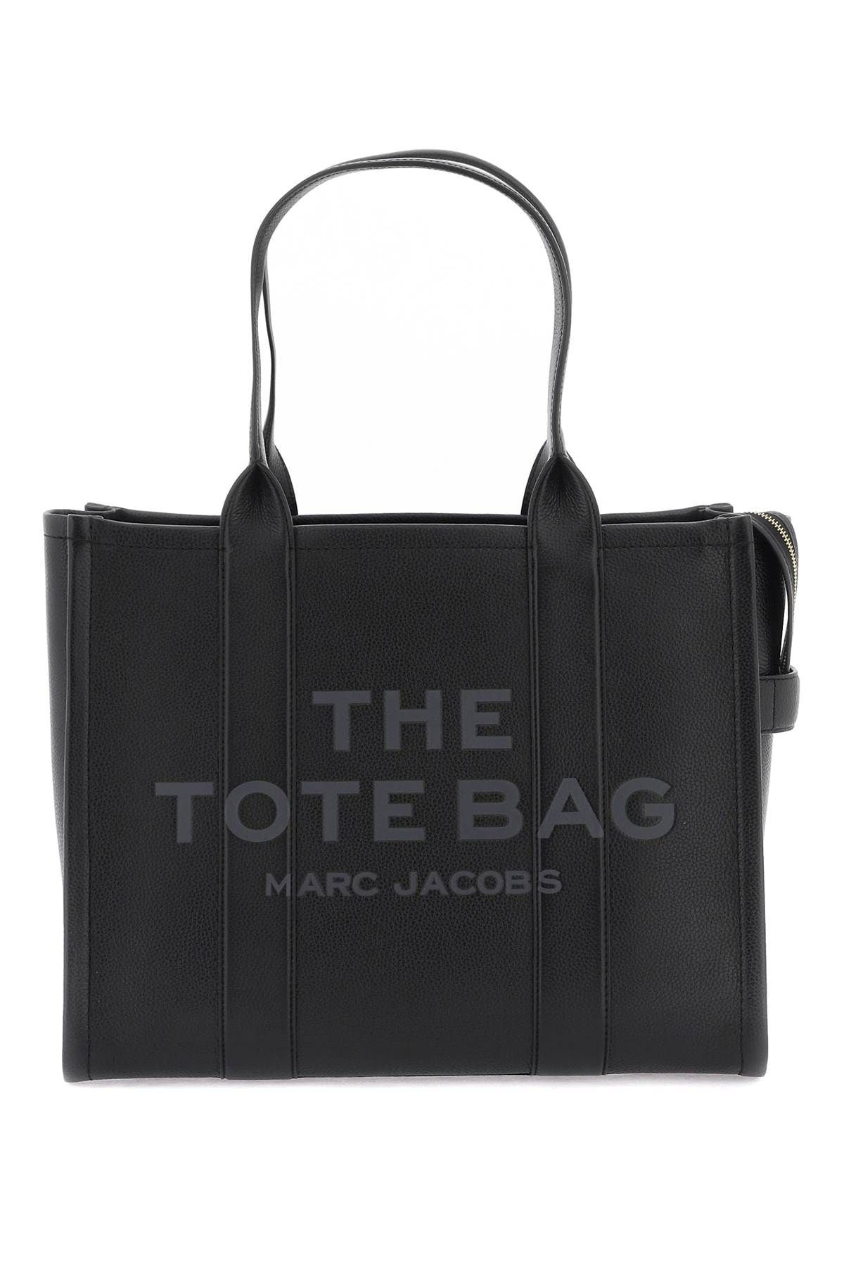 MARC JACOBS Large Leather Tote 4P5HTT059H01 A4サイズ収納可 Marc Jacobs THE LEATHER LARGE TOTE BAG | netdressed | REVERSIBLE