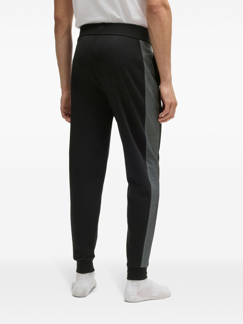 printed track pants - 4