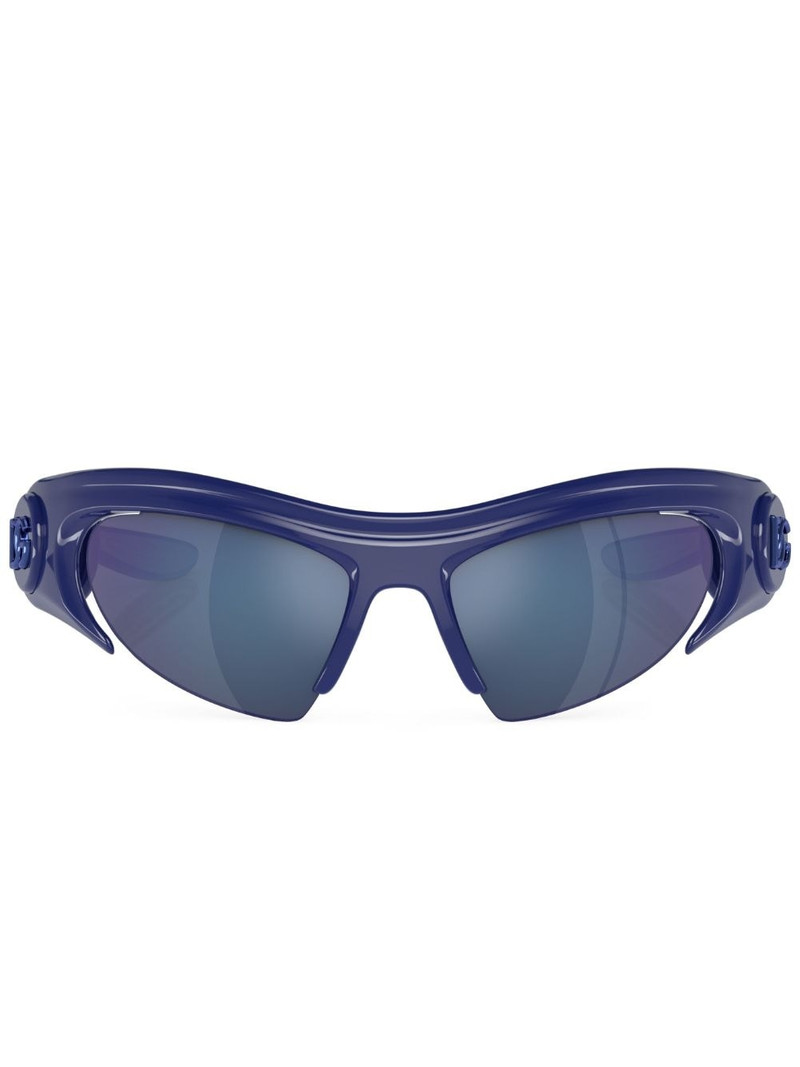 shield-frame tinted sunglasses 1