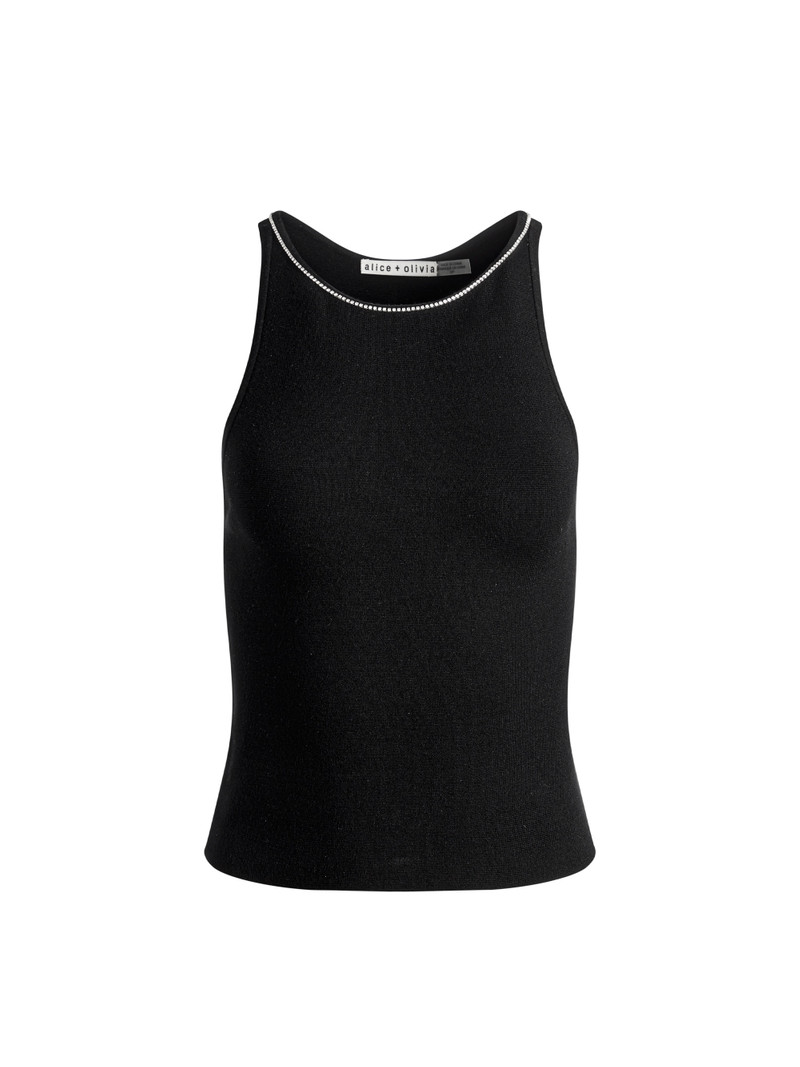 VAL CRYSTAL FRINGE CUTOUT TANK 1