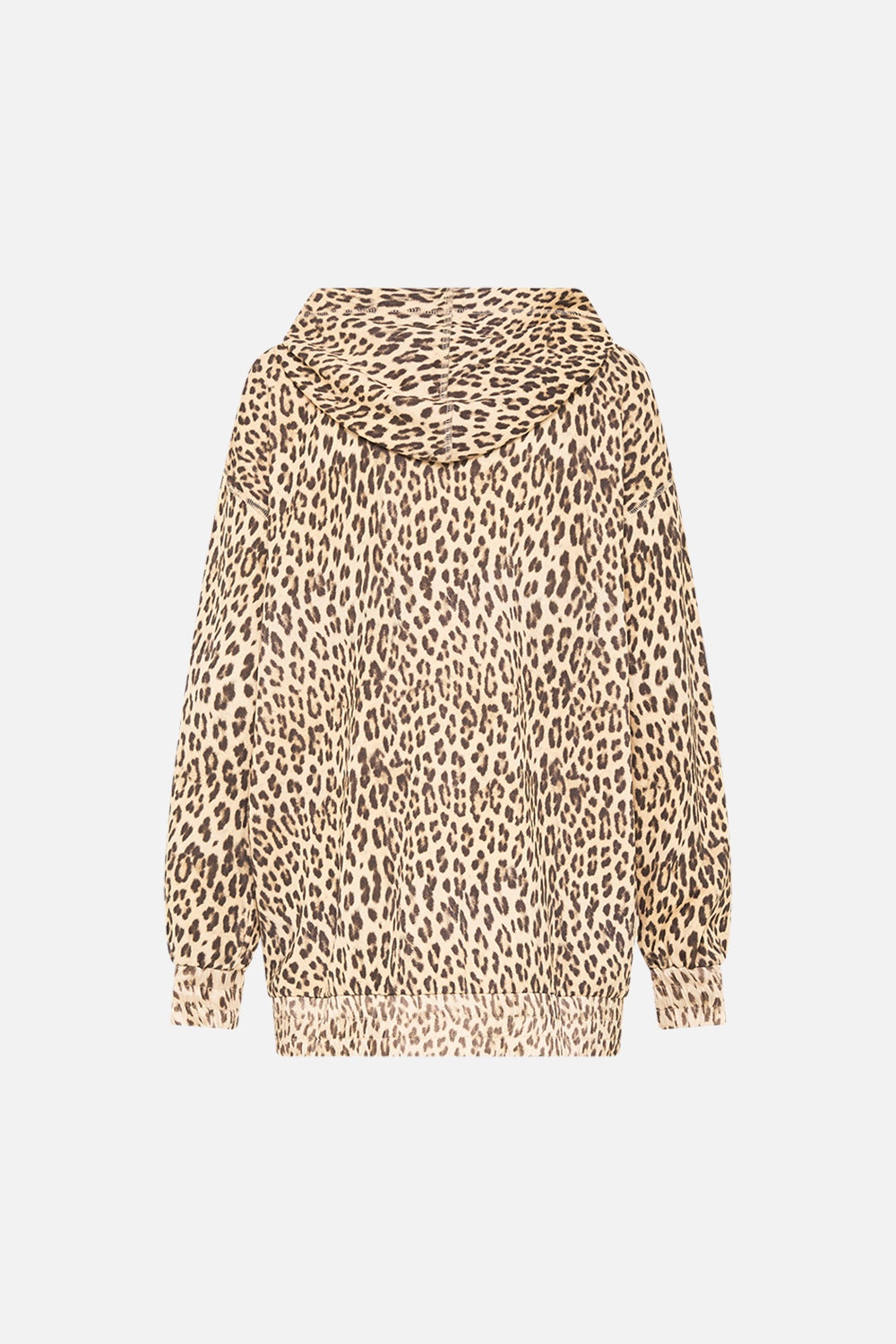 SILK BAND OVERSIZED HOODIE WITH POCKETS - 7