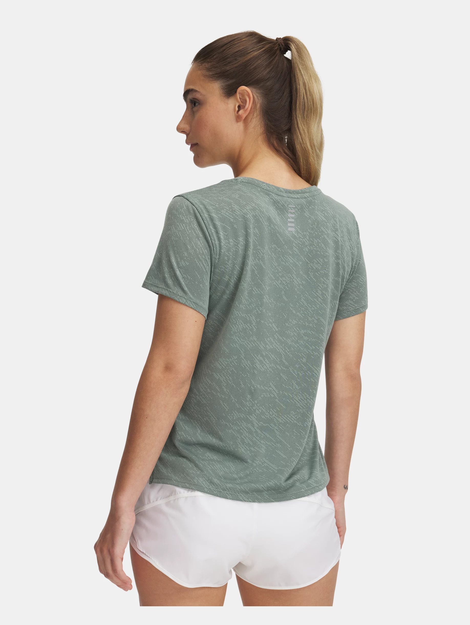 Women's UA Launch Camo Short Sleeve - 2