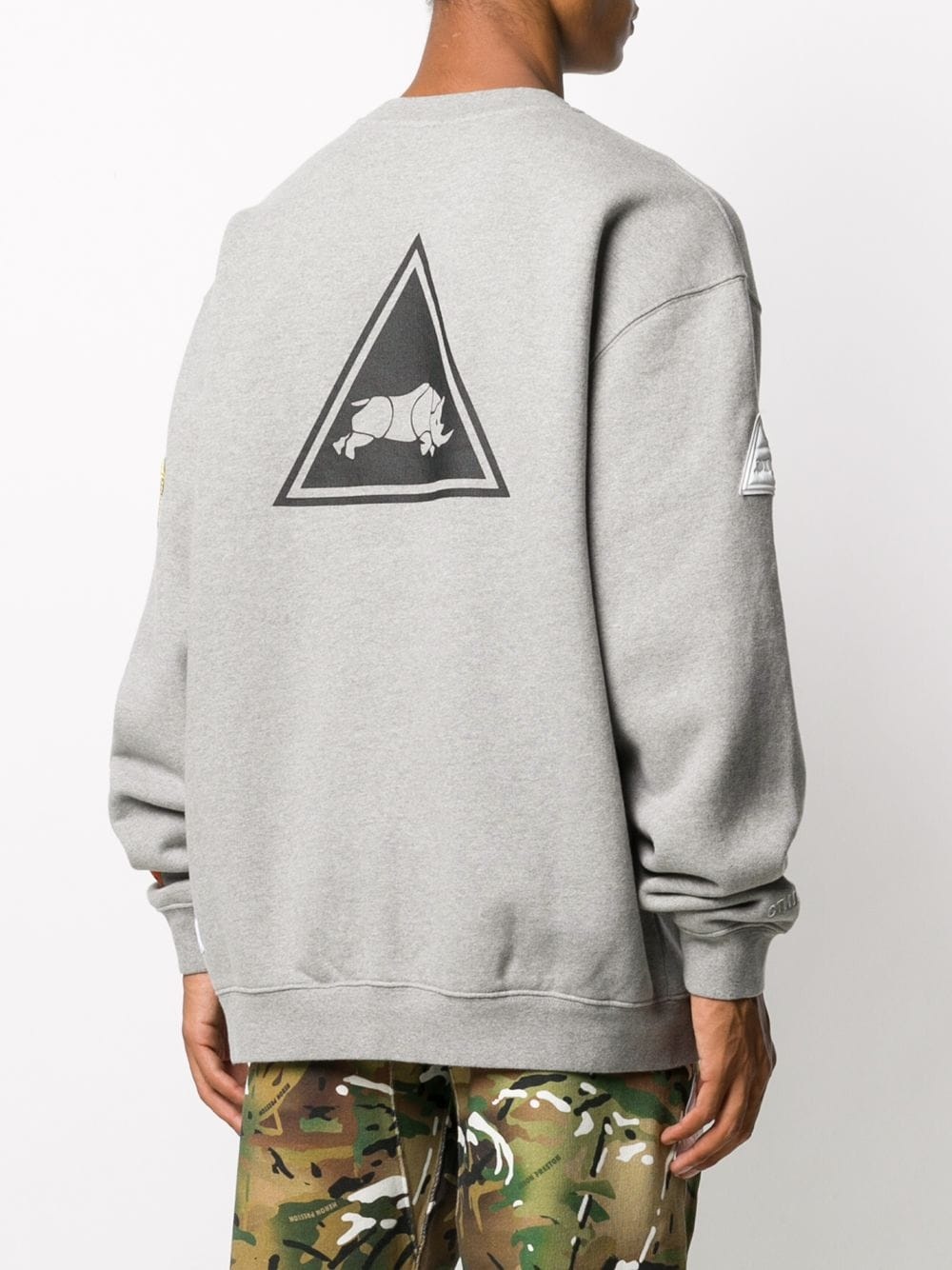 oversized Armed Forced sweatshirt - 4