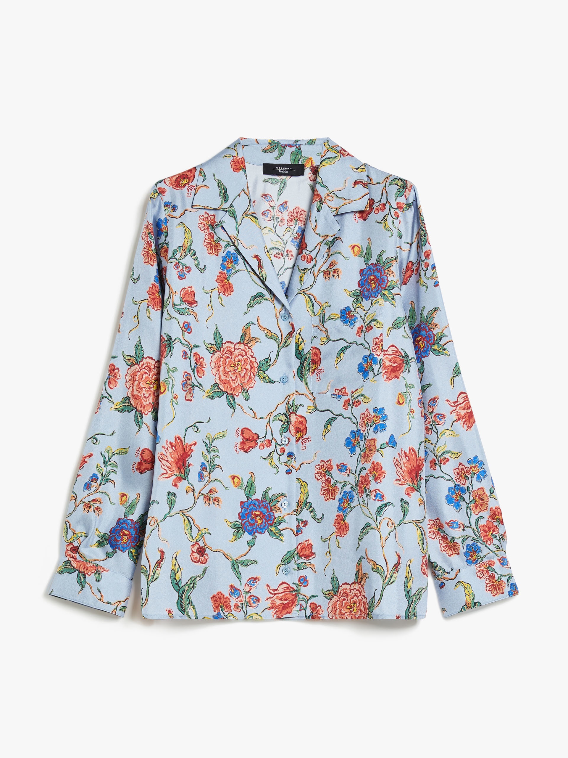 Tシャツ・カットソー Weekend Max Mara ONCIA - Silk twill shirt WEEKEND Max Mara ONCIA Silk twill shirt | REVERSIBLE