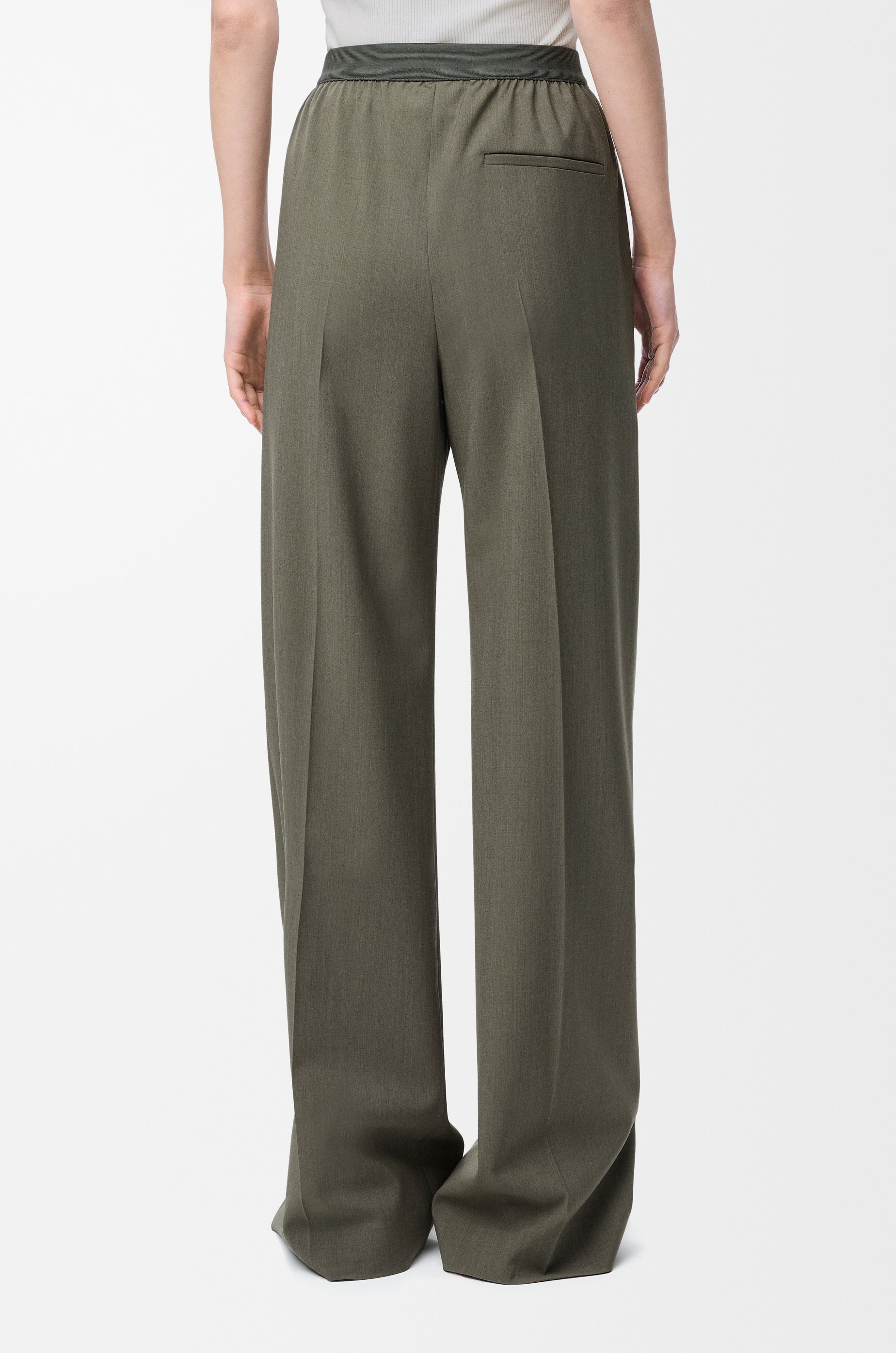 Trousers in wool - 4