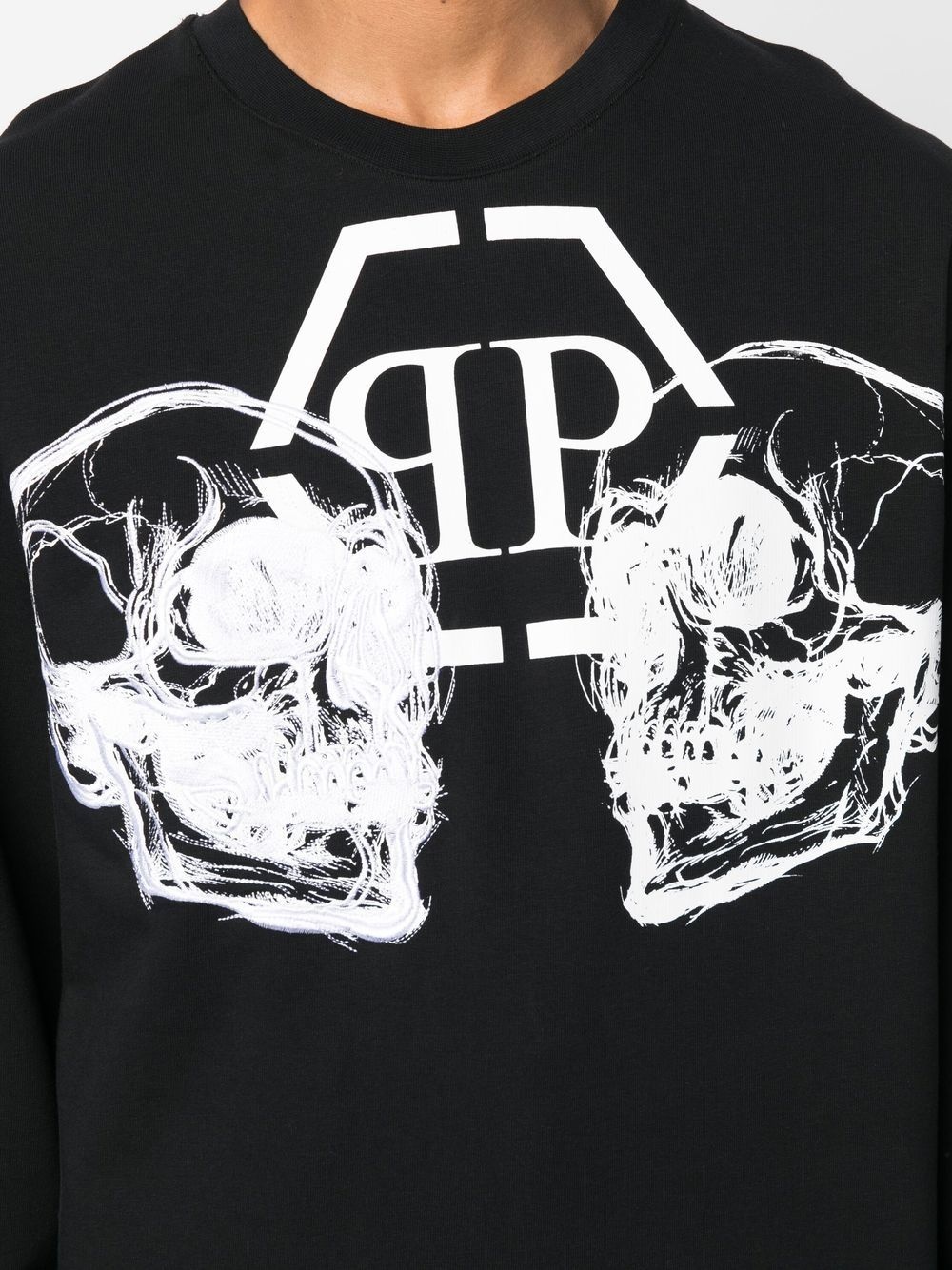 Skull-print sweatshirt - 5