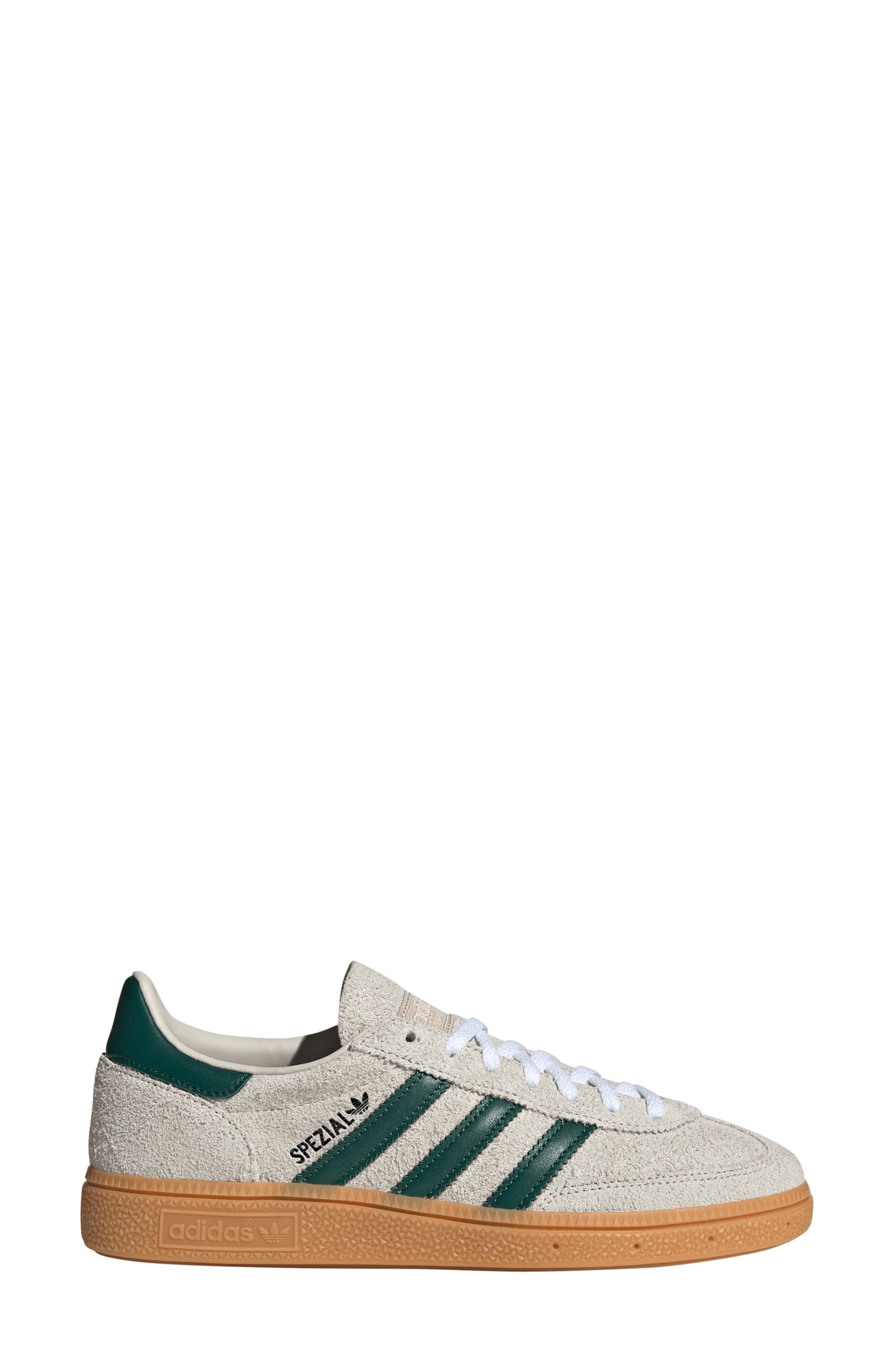 adidas Handball Spezial Sneaker in Alumina/Collegiate Green/Gum at Nordstrom - 3