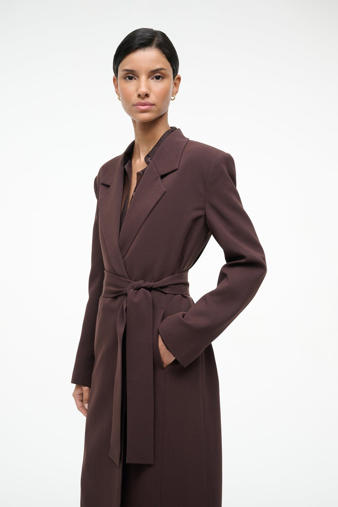 STAUD JOLENE JACKET EARTH - 4