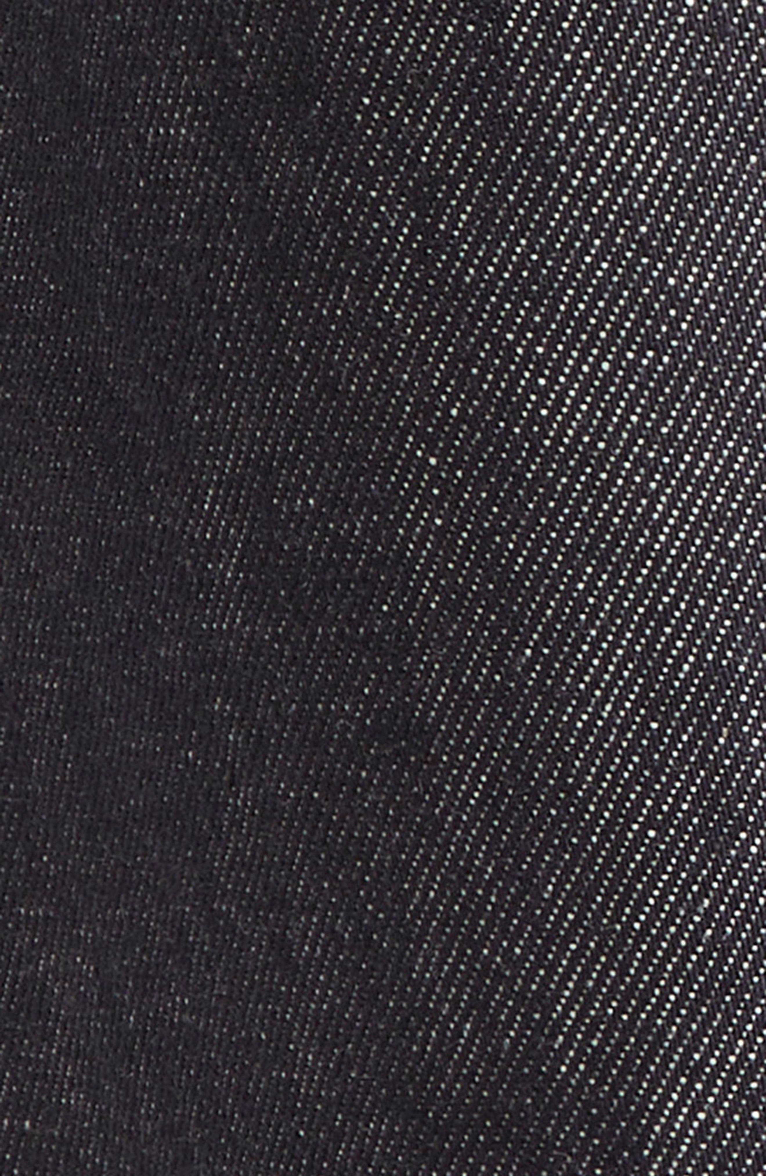 Stella McCartney Belted Raw Denim Straight Leg Jeans in 4123 - 7