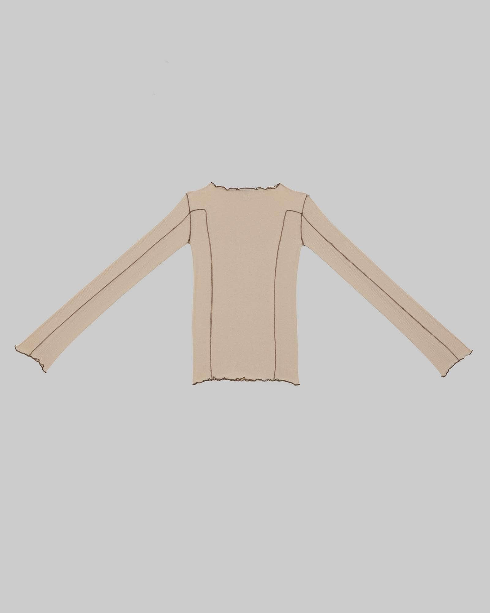 Omato Long Sleeve Tee - Organic Cotton Rib - 6