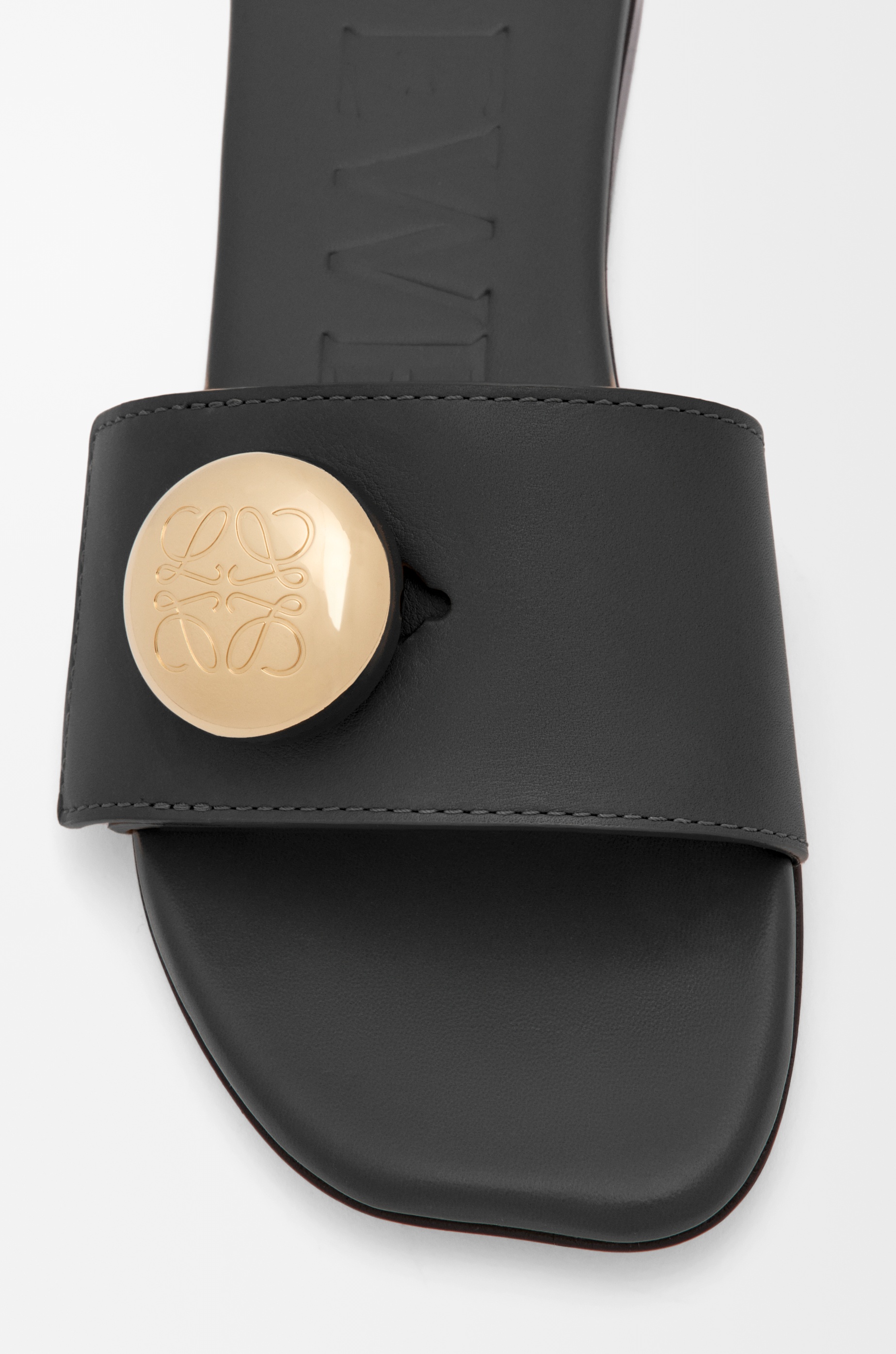 Pebble slide in soft calfskin - 5