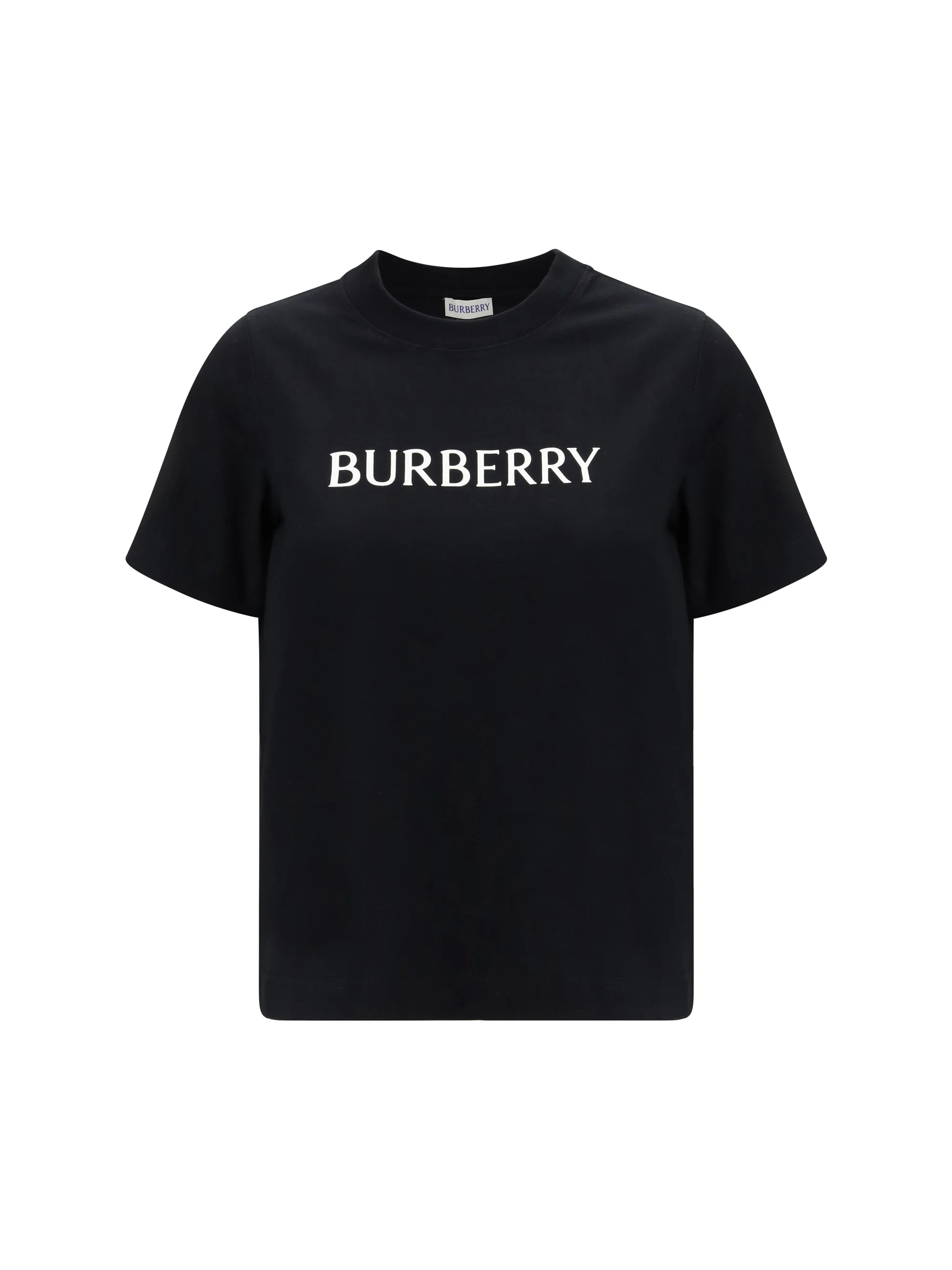 Burberry Women Cotton Logo T-Shirt - 1