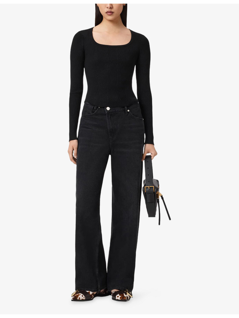 ALLSAINTS Hally Slim-Fit Knitted Top outlook