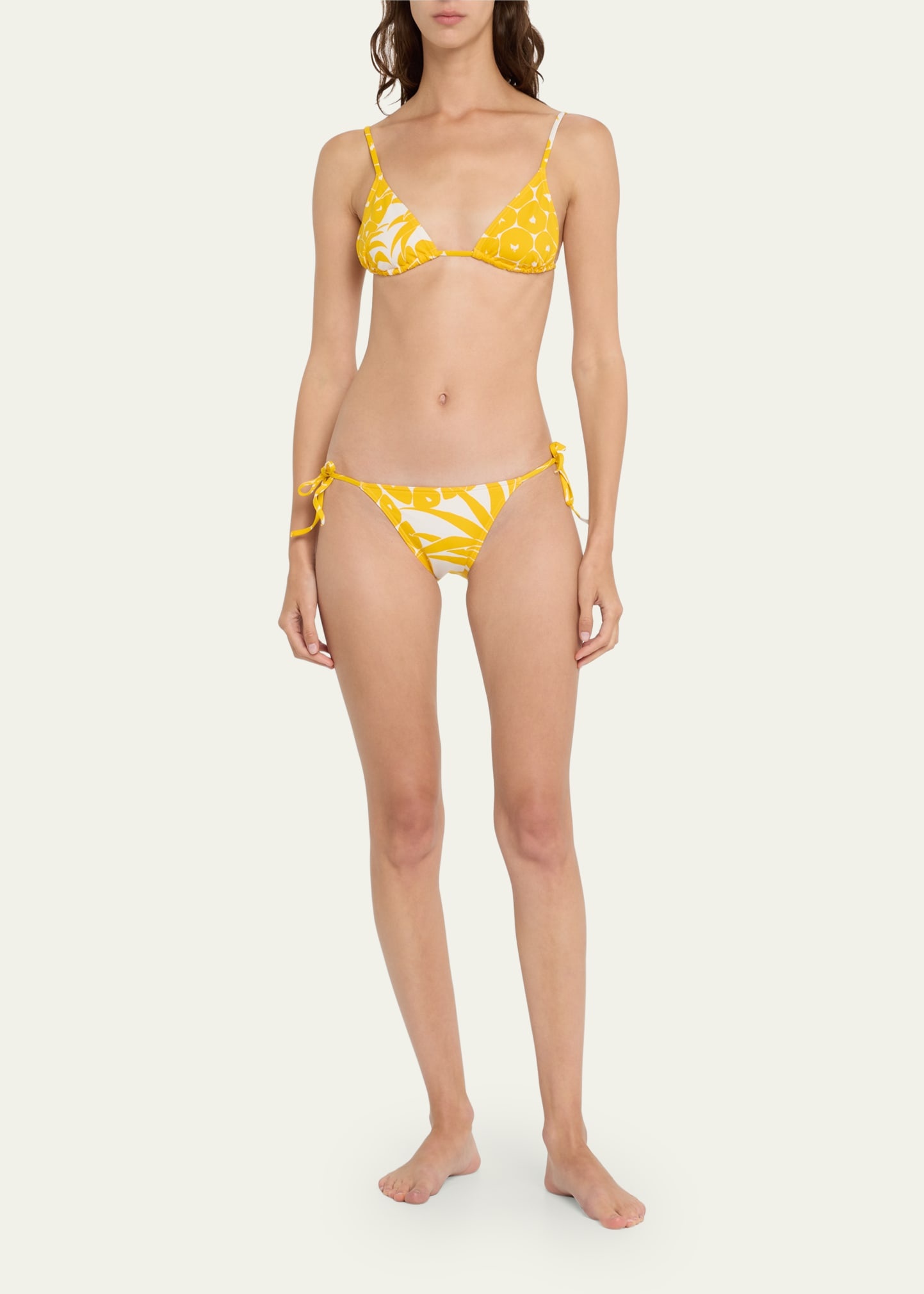 Regal Pineapple-Printed Bikini Bottoms - 2