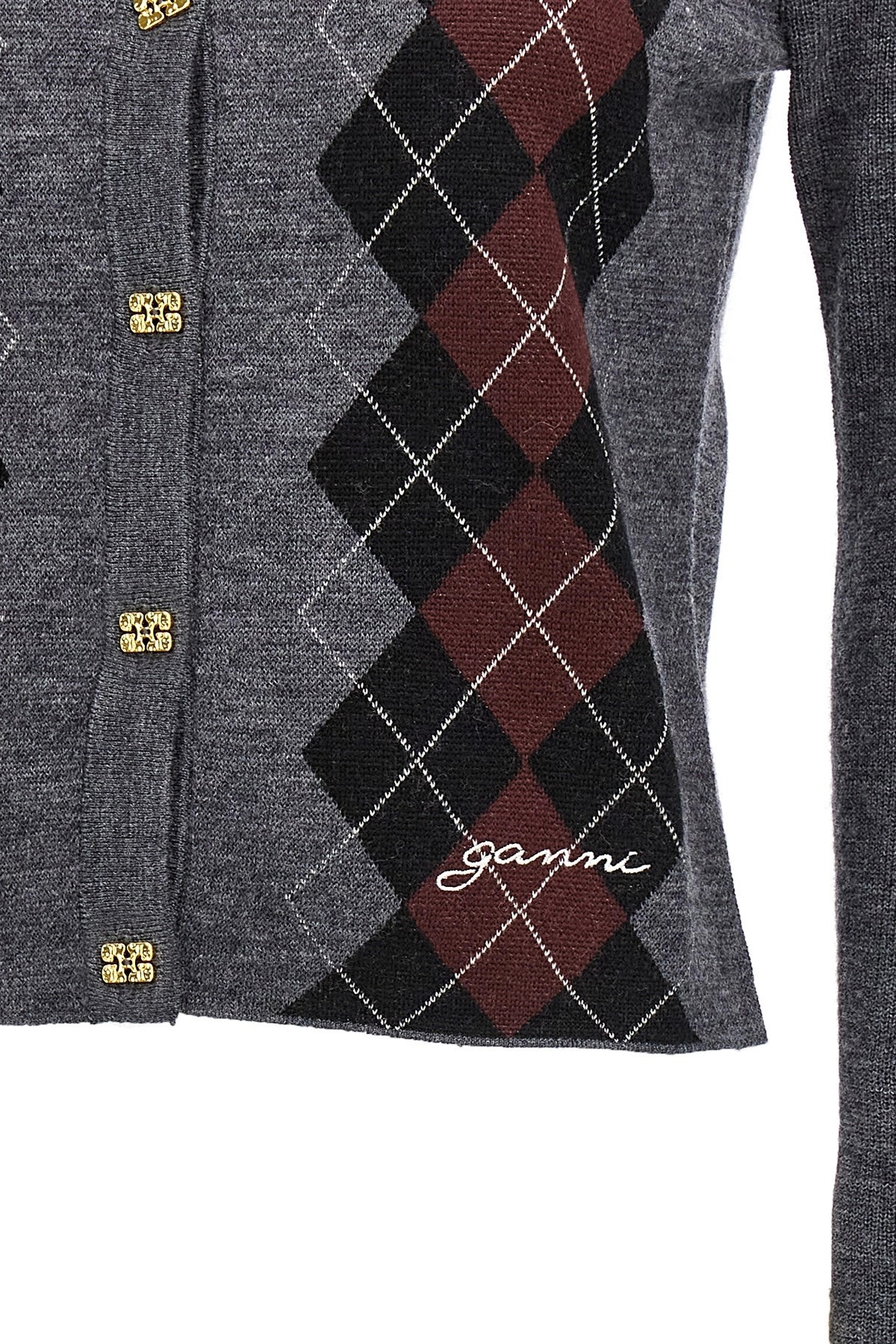 Argyle cardigan - 5