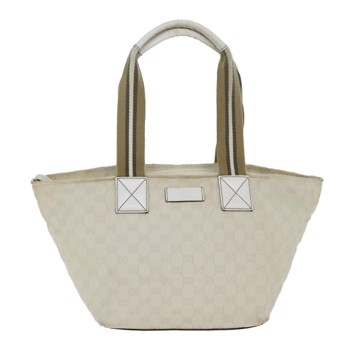 GUCCI GG Canvas Tote Bag White - 13