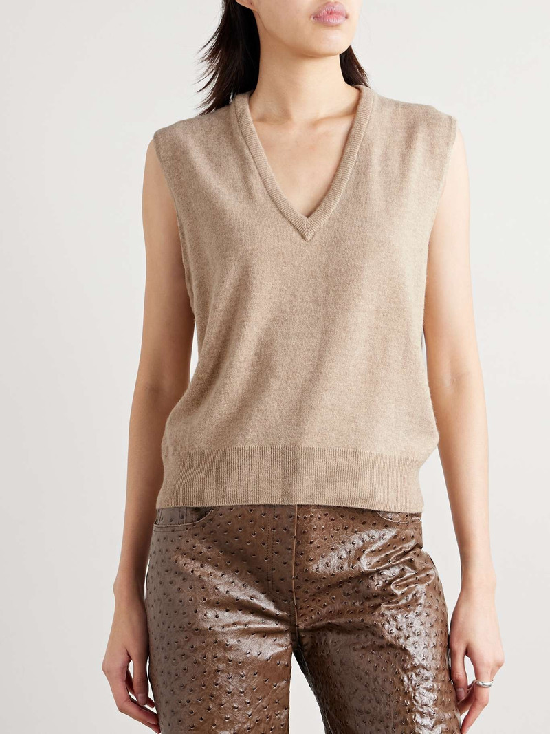 Wool vest Beige 3