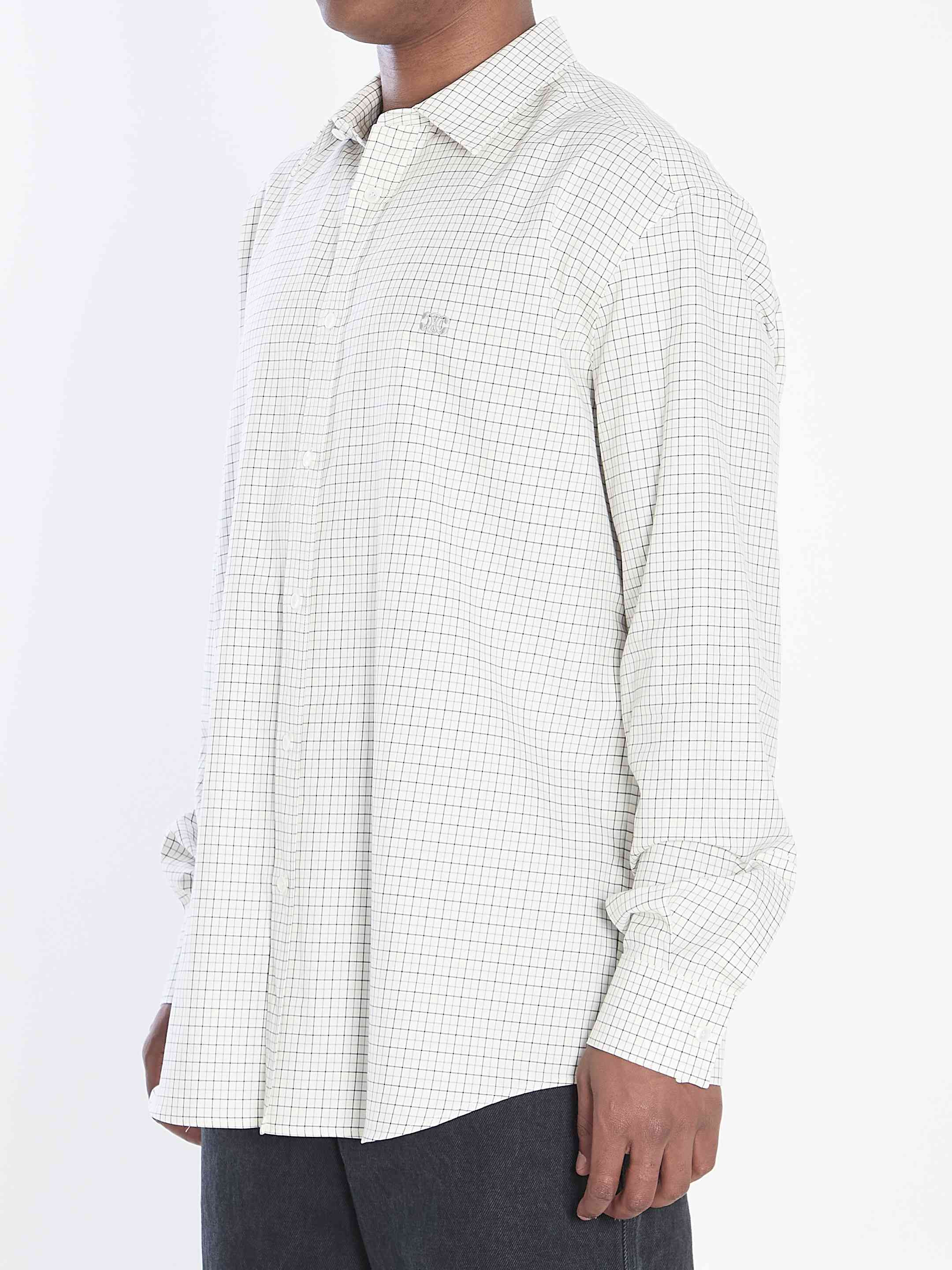 Celine Men Checked Shirt - 2