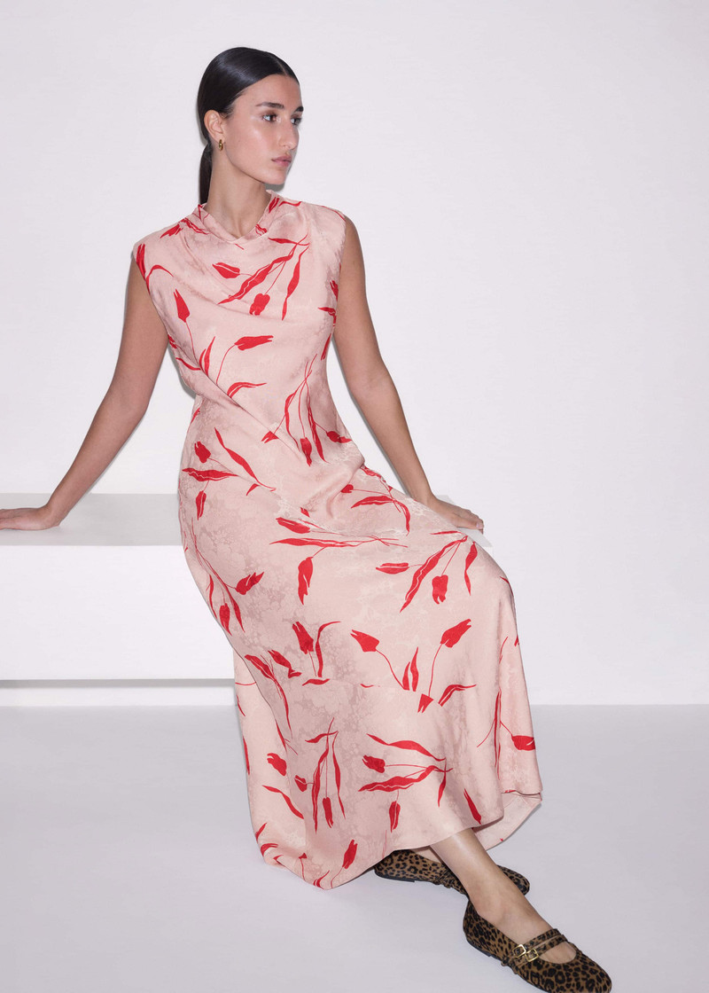 Bias Cut Maxi Dress 7