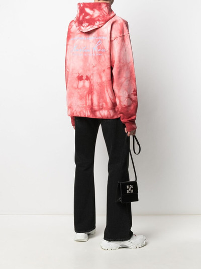 Martine Rose tie dye-print hoodie outlook