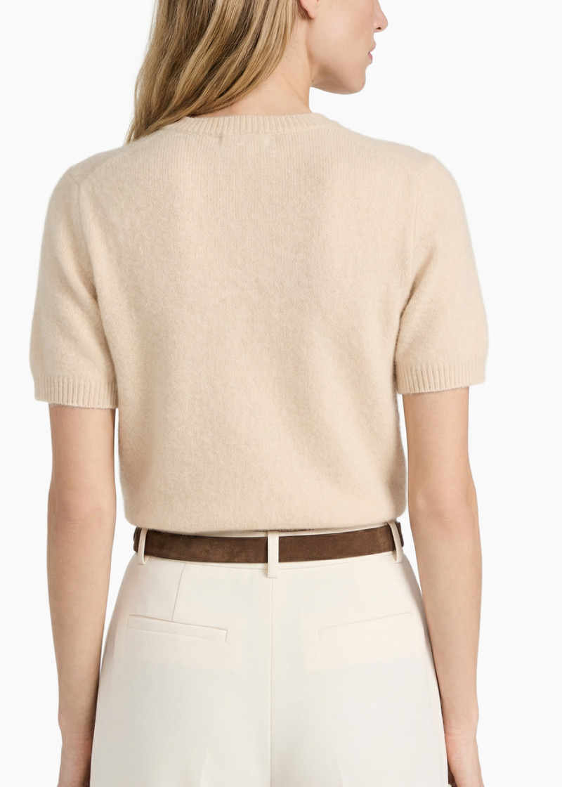 EUGENEY CASHMERE TOP MACADAMIA 3