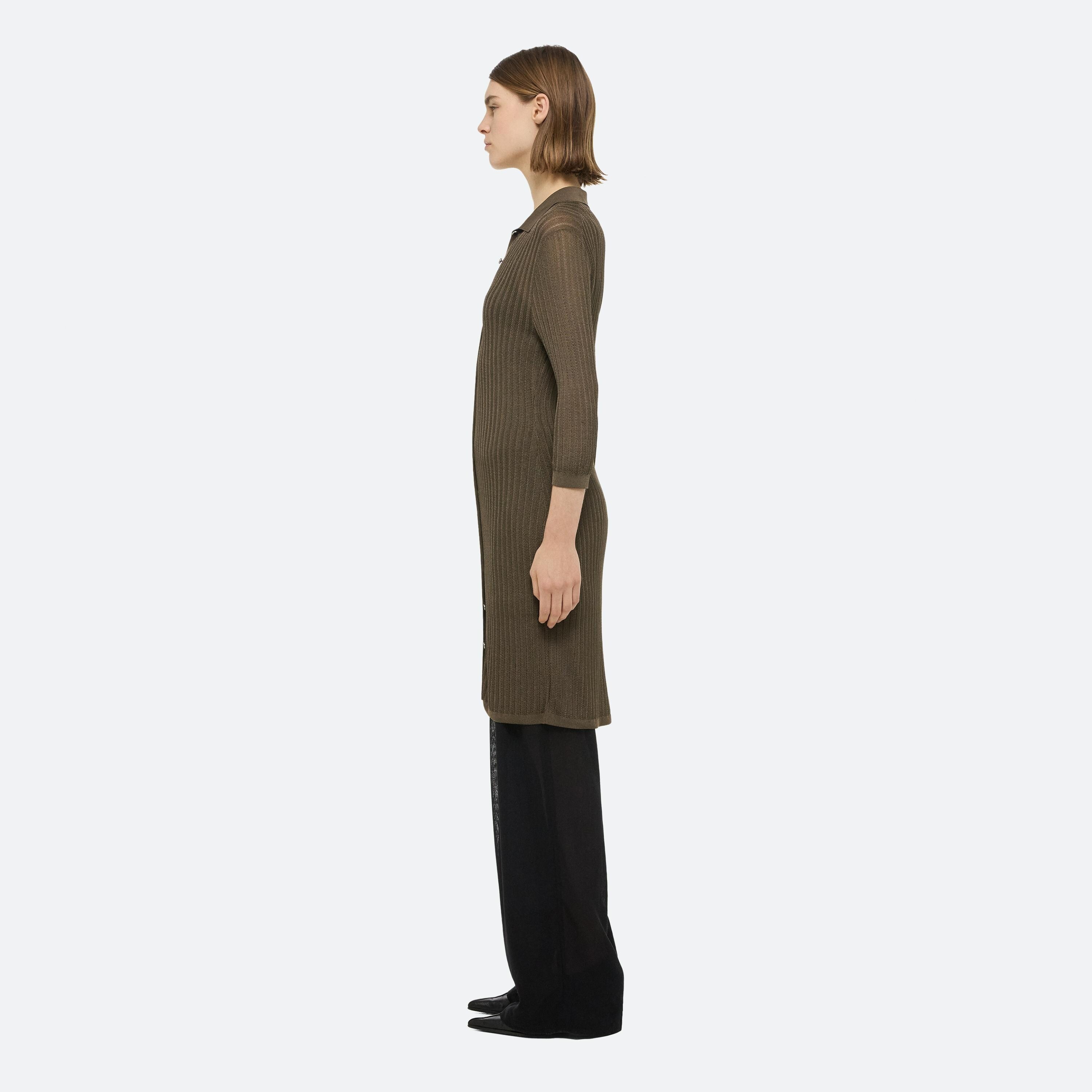 POINTELLE POLO DRESS - 4
