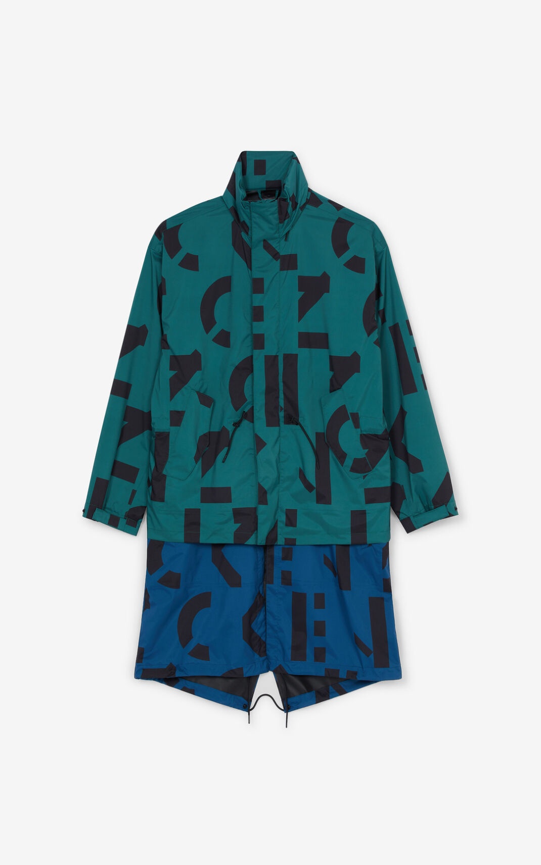 KENZO Sport monogram parka - 1